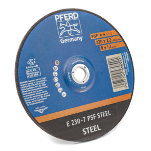 Disque à ébarber 230mm x 7.2mm