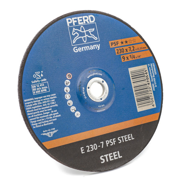 Pack 10 disques à ébarber 230mm x 7.2mm