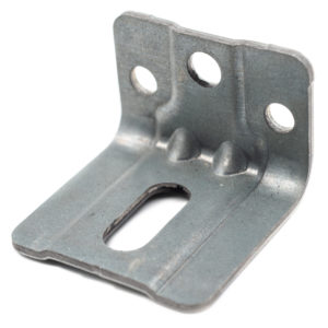 Équerre de fixation pour rail galvanisé 50x40mm