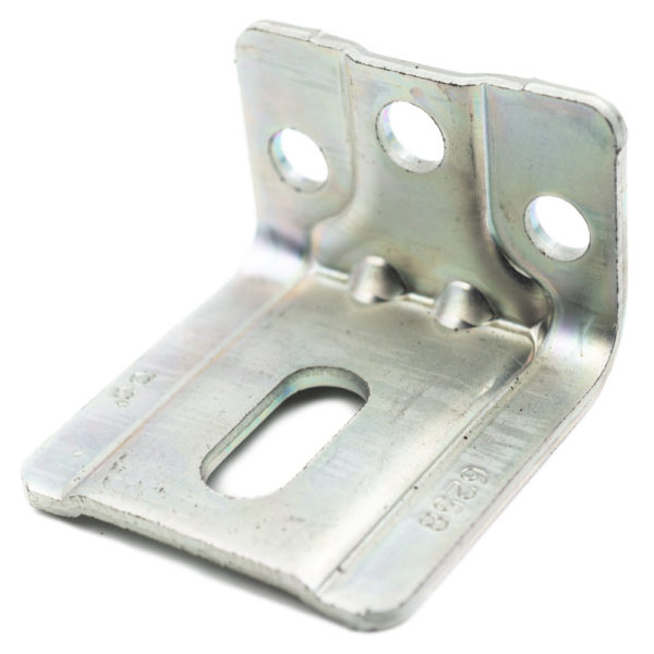 Équerre de fixation pour rail galvanisé 62x55mm