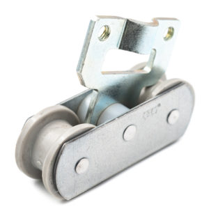 Monture en acier pour rail galvanisé 35x30mm