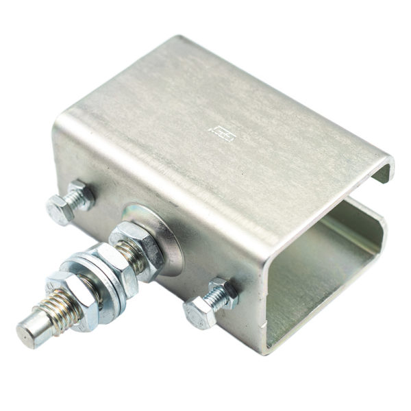 Raccord de rail en acier galvanisé 50x40mm – Image 2