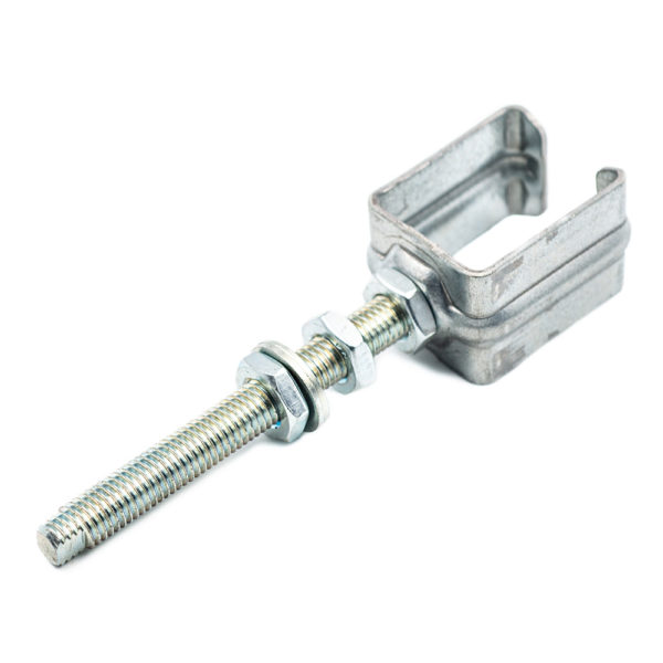 Support de rail enveloppant en acier galvanisé 35x30mm – Image 2