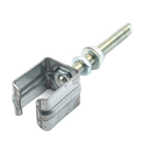 Support de rail enveloppant en acier galvanisé 35x30mm
