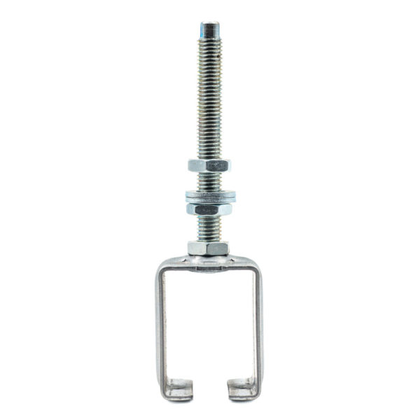 Support de rail enveloppant en acier galvanisé 50x40mm – Image 3