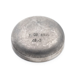 fond bombé à souder acier galva 48,3mm x 2,6mm