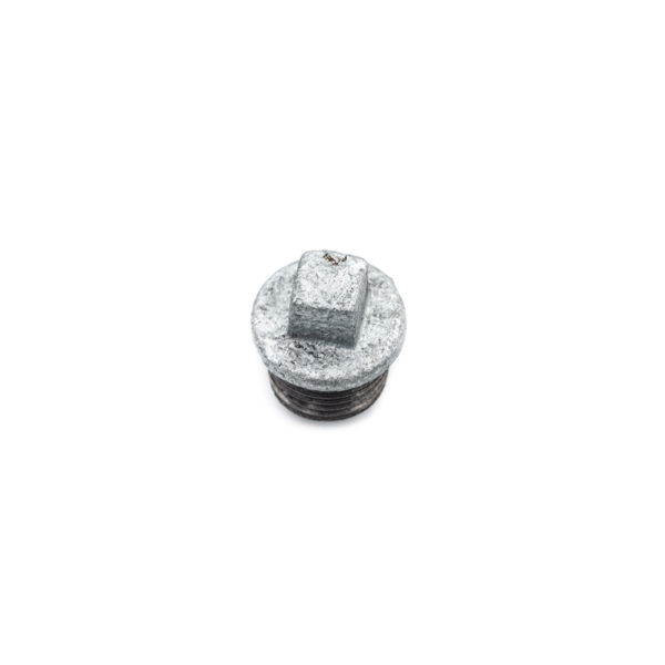 Bouchon mâle acier galva 15mm x 21mm