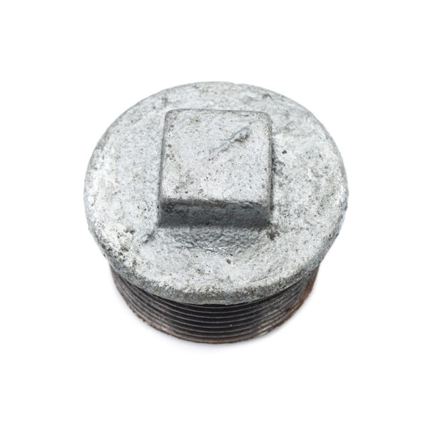 Bouchon mâle acier galva 40mm x 49mm – Image 2