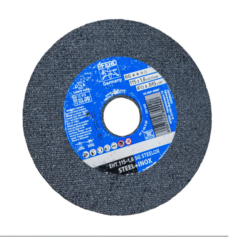 Disque à Tronçonner Métal Makita B-45727 – Diamètre 115 Mm – Épaisseur 0,8 Mm – Pour Meuleuse D’angle